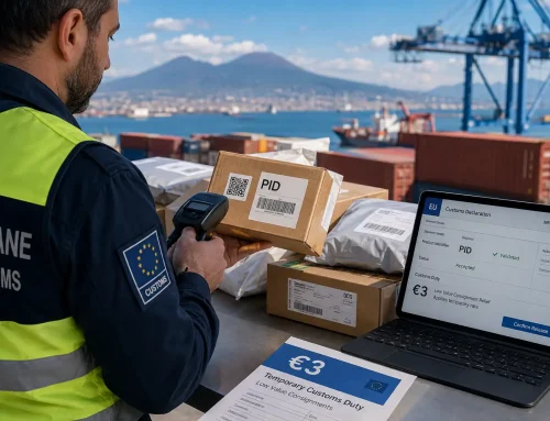 E-commerce e dogane: dal 1° novembre 2026 diventano obbligatori i PID